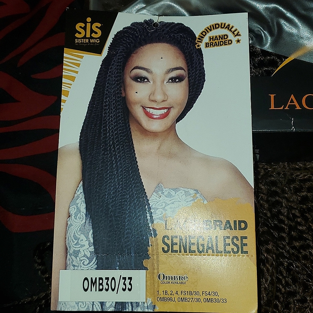 SIS Lace Braid Senegalese Lace Wig 30/33